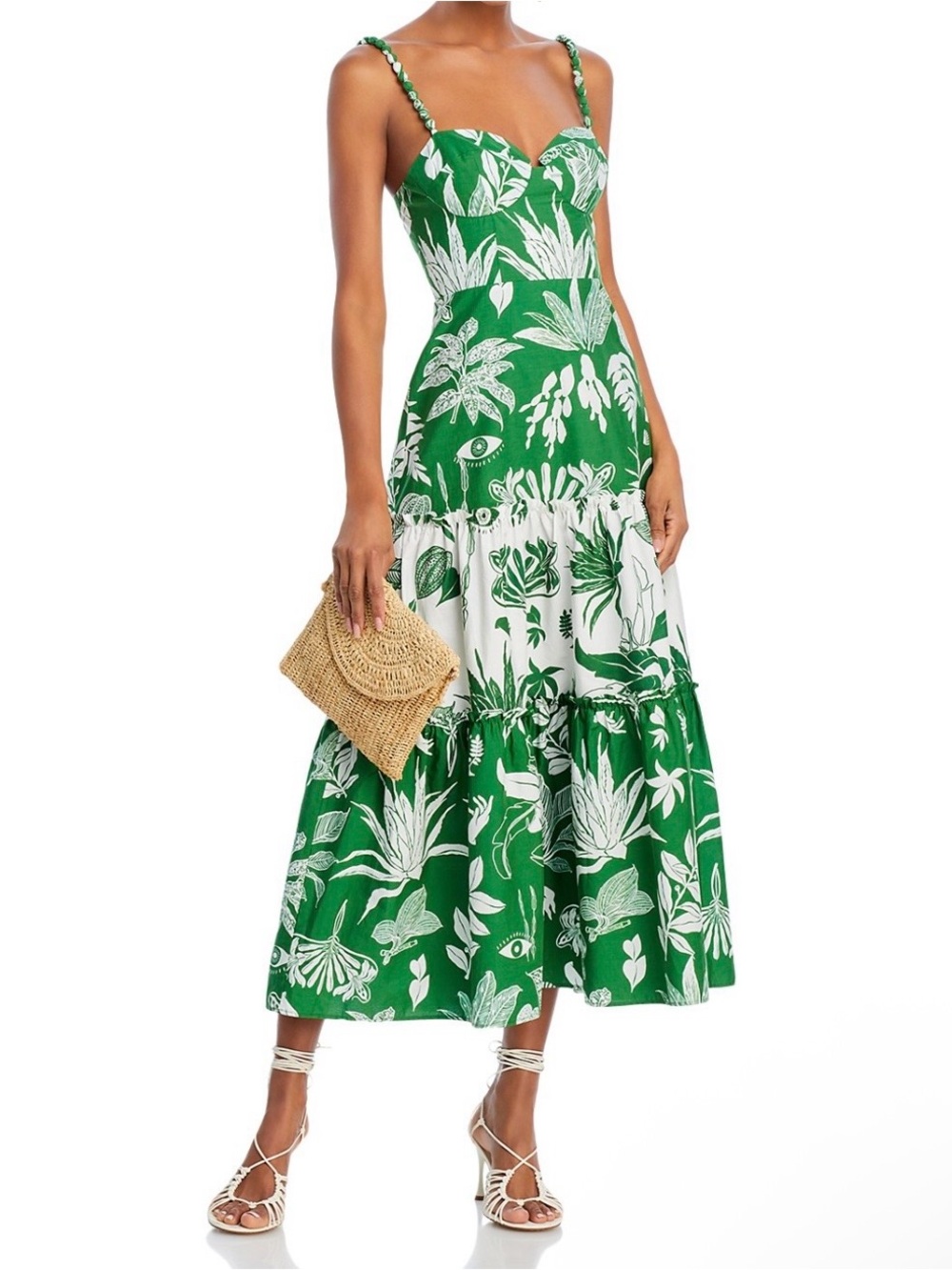 FARM Rio Forest Soul Mix Midi Dress